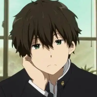  江孑冰菓动漫二次元男生头像折卡通动漫头像我要个性网