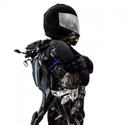  机车头像男生带头盔图片帅气骑机车