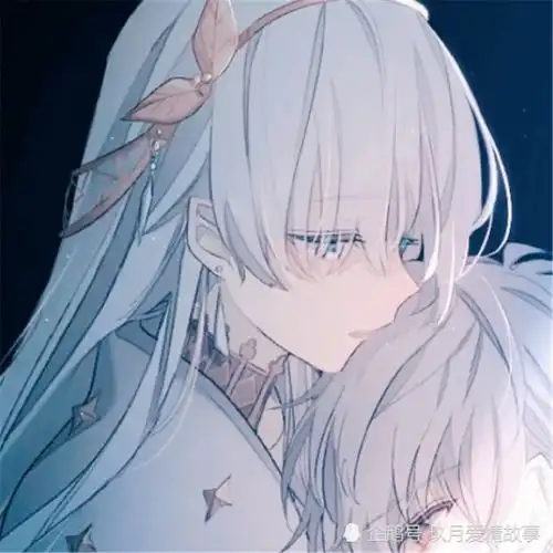  官宣恋情的二次元情头,不露脸瞬间甜炸,情敌看了哭红眼