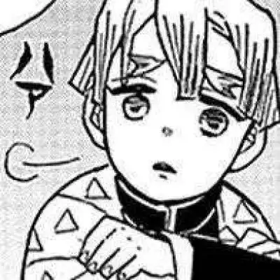  我妻善逸原画漫画头像