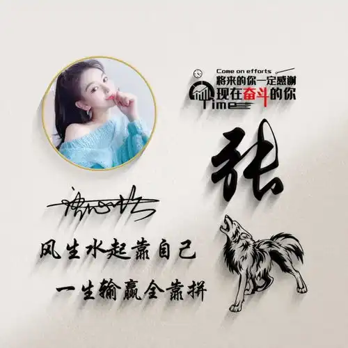  你的微信头像该换了,35张高端商务艺术范签名头像,换上牛年大吉