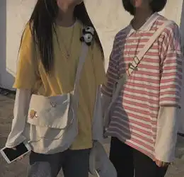 超火零零后闺蜜头像委屈自掖着,快乐对外分享