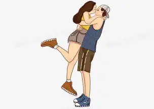  卡通简约可爱情侣男生女生情人节png图片素材免费下载psd格式熊猫办公