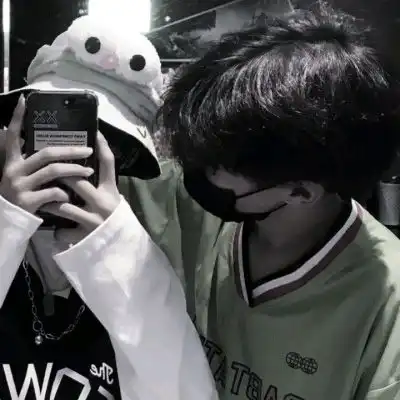  闺蜜头像男生2个头像兄弟头像两张一人一张