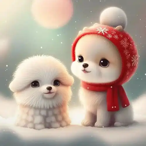  萌萌的情侣版十二生肖宝贝