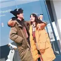  韩国超甜情侣头像微信头像图片大全