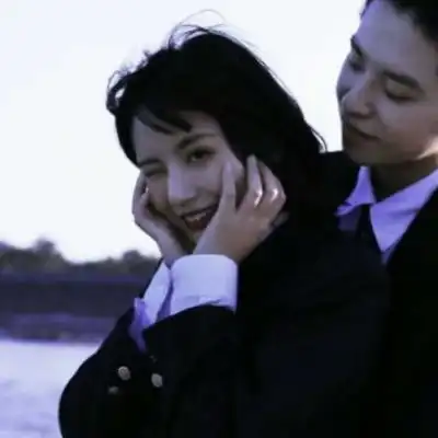  复古清新原宿一对两张真人情侣头情侣头像我要个性网