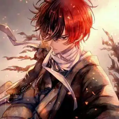  超帅霸气二次元男生头像冷酷帅气二次元动漫男生,酷酷