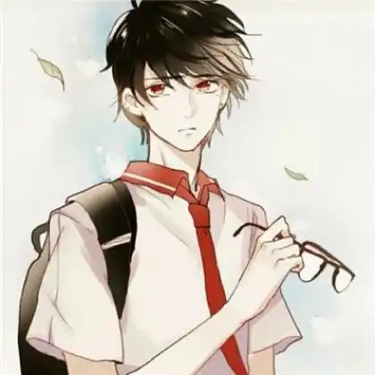  动漫男生头像冷酷忧伤,做一个不悲伤的男生