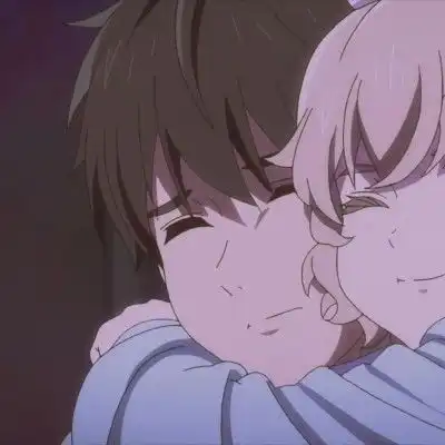  优质动漫情头累了,我会给你一个拥抱