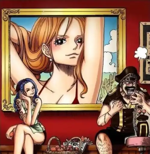  海贼王看到路飞一伙的悬赏金时,香克斯很欣慰,汉库克太兴奋