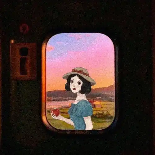  朋友圈背景图迪士尼公主现代在逃