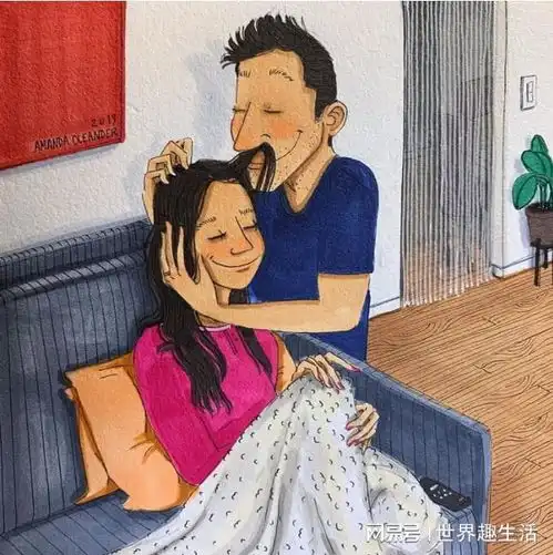  一位国外艺术家以17张图,向我们展示了什么是真爱