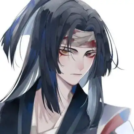  气手绘古风二次元男生头像,酷酷的帅帅的太好看了