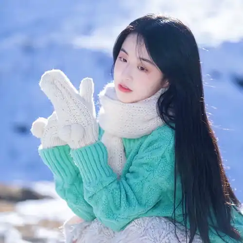  超级清纯的温柔风女生头像