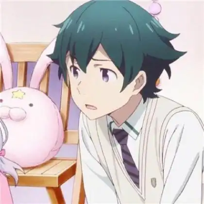  卡通情侣头像二次元少女心一对两张