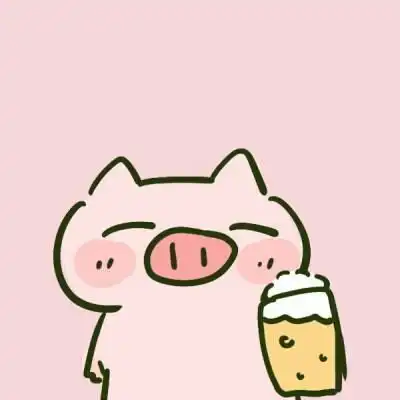  有没有很阔爱的猪情侣头像