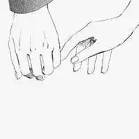  求手牵手动漫图片