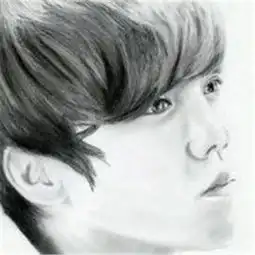  exo鹿晗qq头像帅气冷酷素描头像我没有贪婪我羡慕海枯石烂