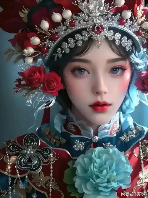  戏曲人物头像,人生如戏,我如戏子,红尘如梦,往事如烟