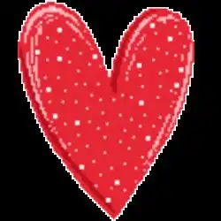  求炫舞戒指背景透明情侣红色心形一大一小