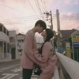  唯美一对小清新情侣头像