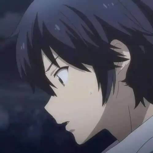  动漫男生头像捧花见面永远都是最浪漫的事