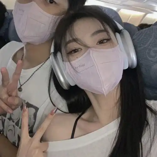  情侣头像真人双人系列