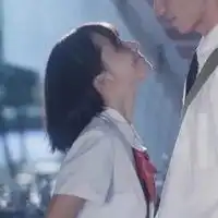  qq情侣头像校园风可爱真人小清新校园风情侣头像一对