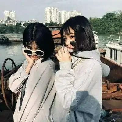 可爱小清新姐妹头像,闺蜜头像图片