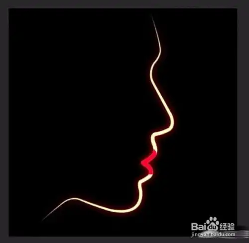  photoshop制作个性的人物轮廓剪影头像