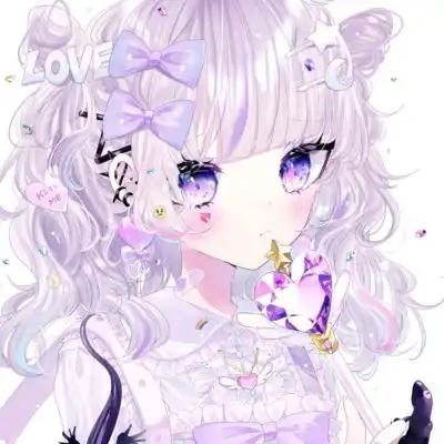 唐崎夜雨唯美二次元萝莉头像