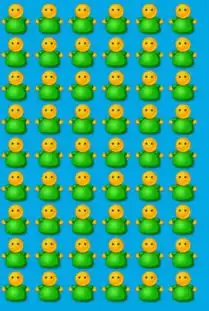  qq中emoij表情这个绿色衣服的小人是什么意思