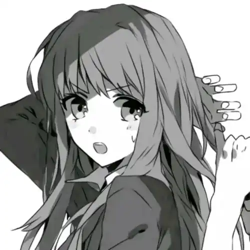  黑白风动漫情头傲慢让别人无法来爱我,偏见让我无法去爱别人