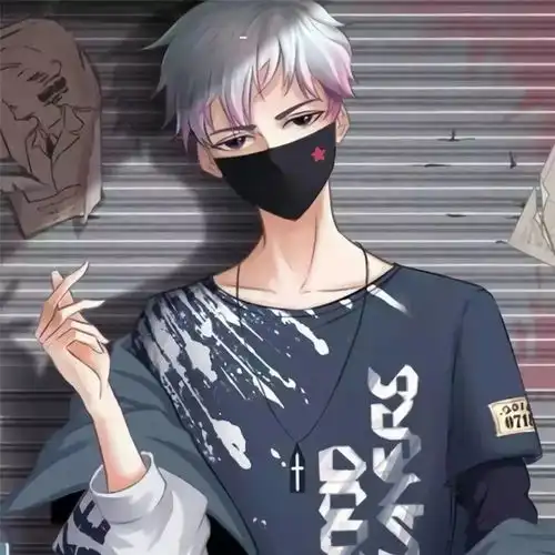  抖音超火的口罩情侣头像,单身人士非常羡慕