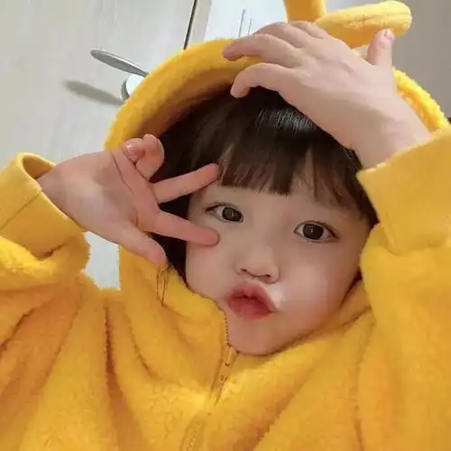 女生头像微信可爱萌娃女头像