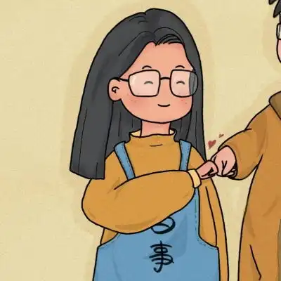  动漫头像情侣一对一张分开可爱情侣头像我要个性网