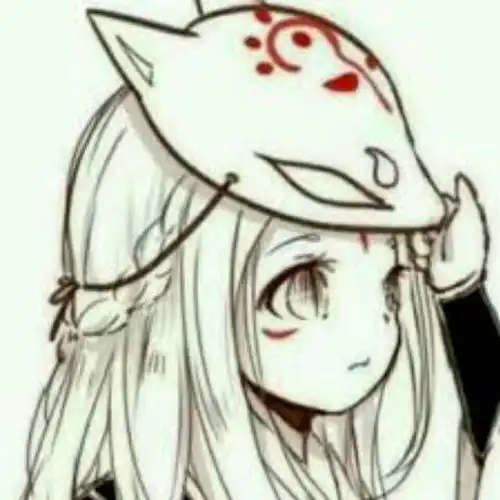  哪位大神有这张头像的情头啊背景一样,也拿着狐狸面具的