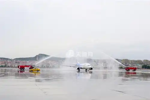 彩绘飞机冬奥冰雪号来连串门啦
