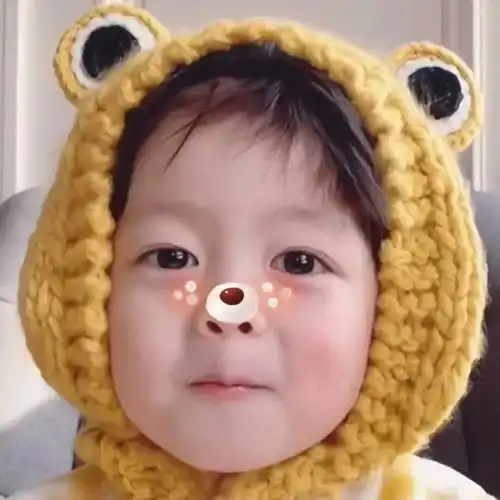  超级可爱的萌娃情侣头像