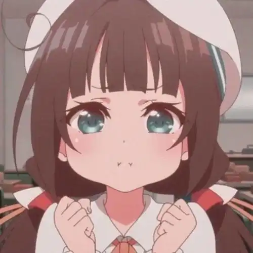  招桃花温柔动漫可爱女生头像264