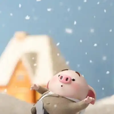  猪小屁头像可爱无字图片2020猪小屁微信头像大全