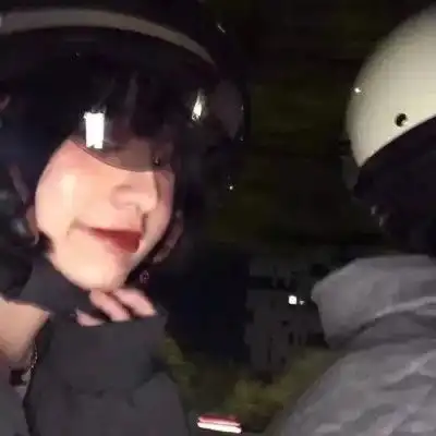 超甜原宿风情侣头像