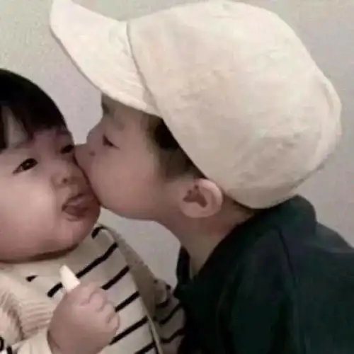  可爱情头希望你一辈子都是小孩儿