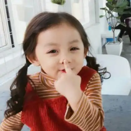  萌娃情侣头像一对可爱,真的很爱个定是你的菜