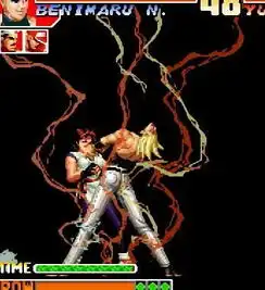  kof2005的莉安娜怎么跳起来放一个绿色的球那个球会飞过去的,打得很多血,好想叫什么什么炮的,谁教我放