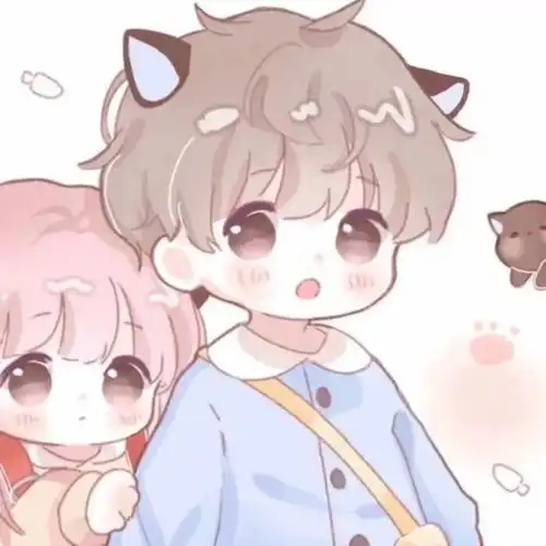  最近很火的情侣头像