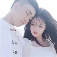  小清新情侣头像一对两张微信头像图片大全