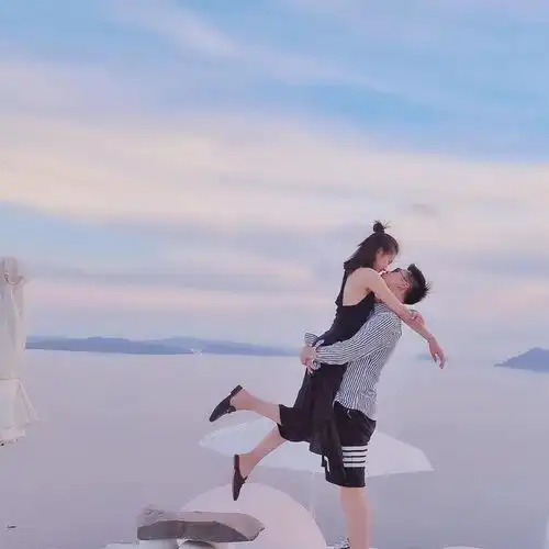  情侣头像丨超火真人古风可爱超污情侣头像