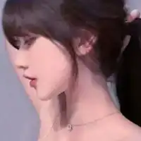  女生头像小清新侧脸唯美优雅图片